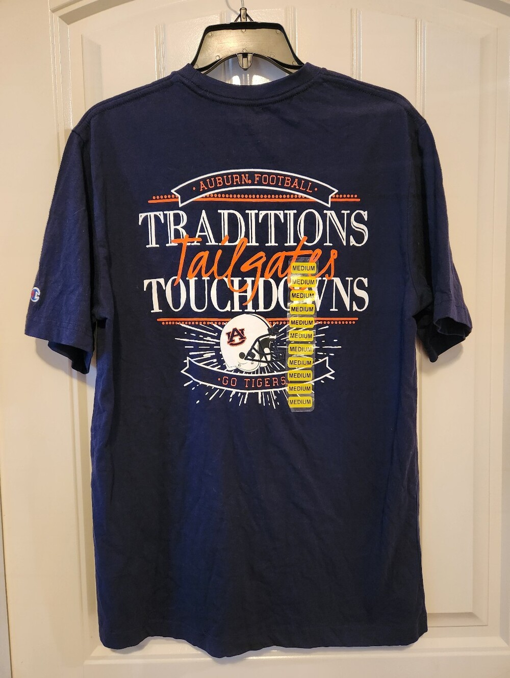 Champion Brand Auburn University Unisex Tshirt, Size Medium, NWT